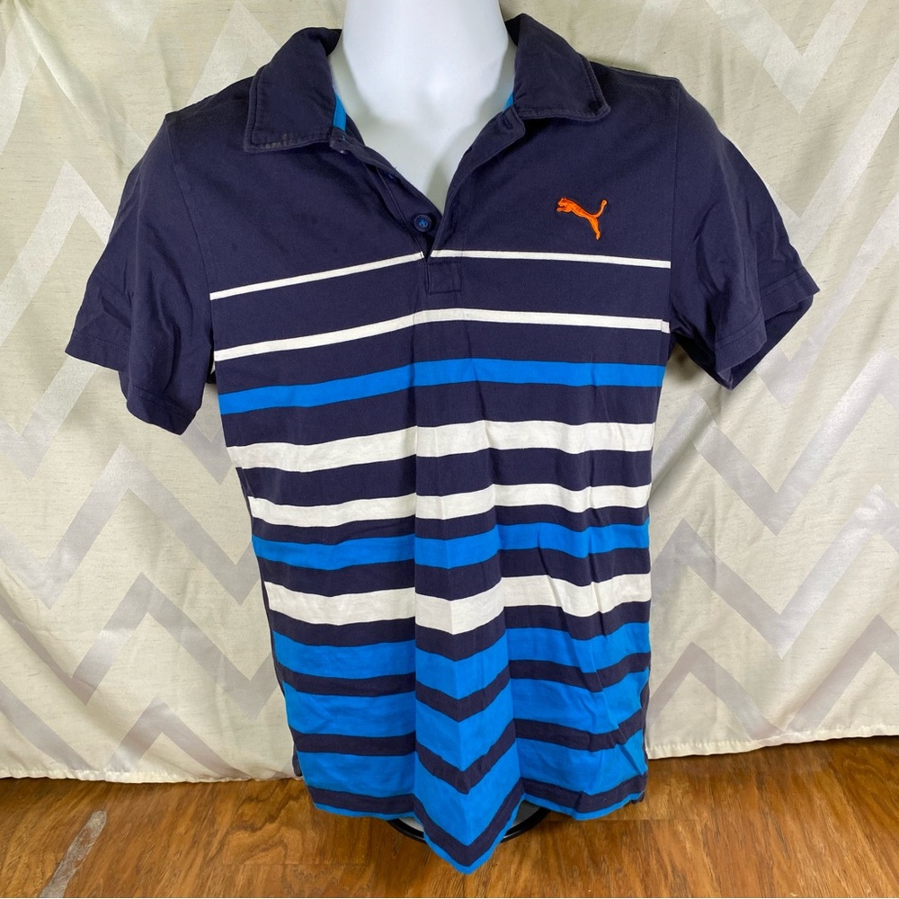 Puma striped polo